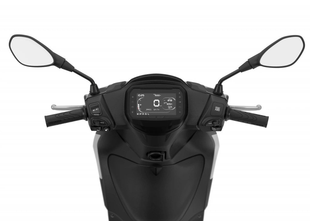 Piaggio Liberty 50 MY 2025 Schwarz Abisso vorne rechts